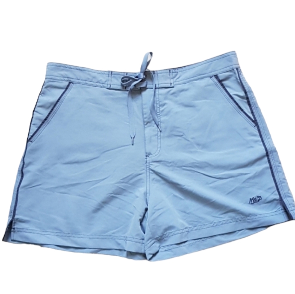 Vintage High Rise Running Blue Shorts